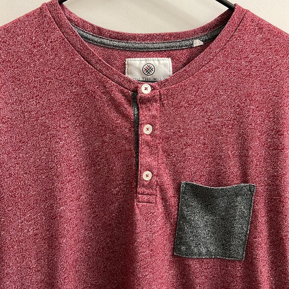 On The Byas 3 Button Henley - Picture 4 of 5